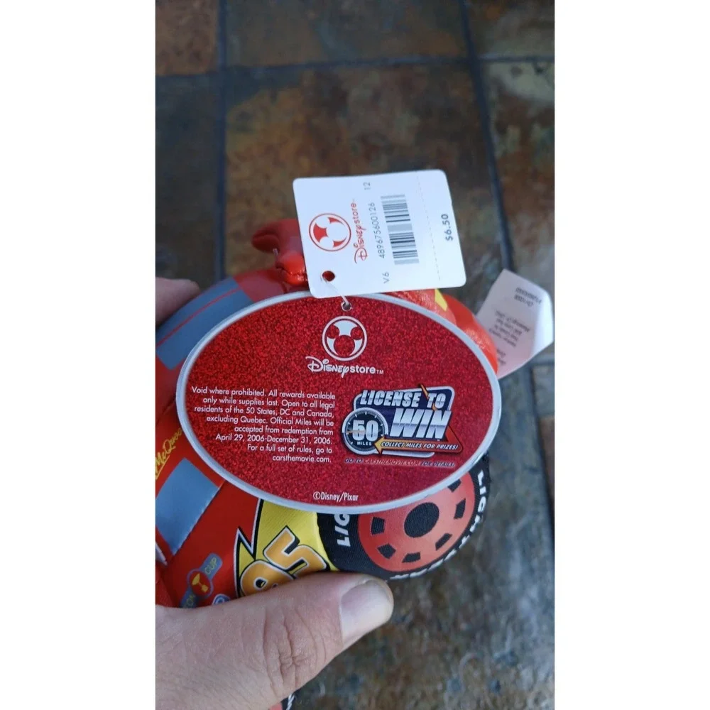 Disney Store Pixar Cars Lightning McQueen Plush 7